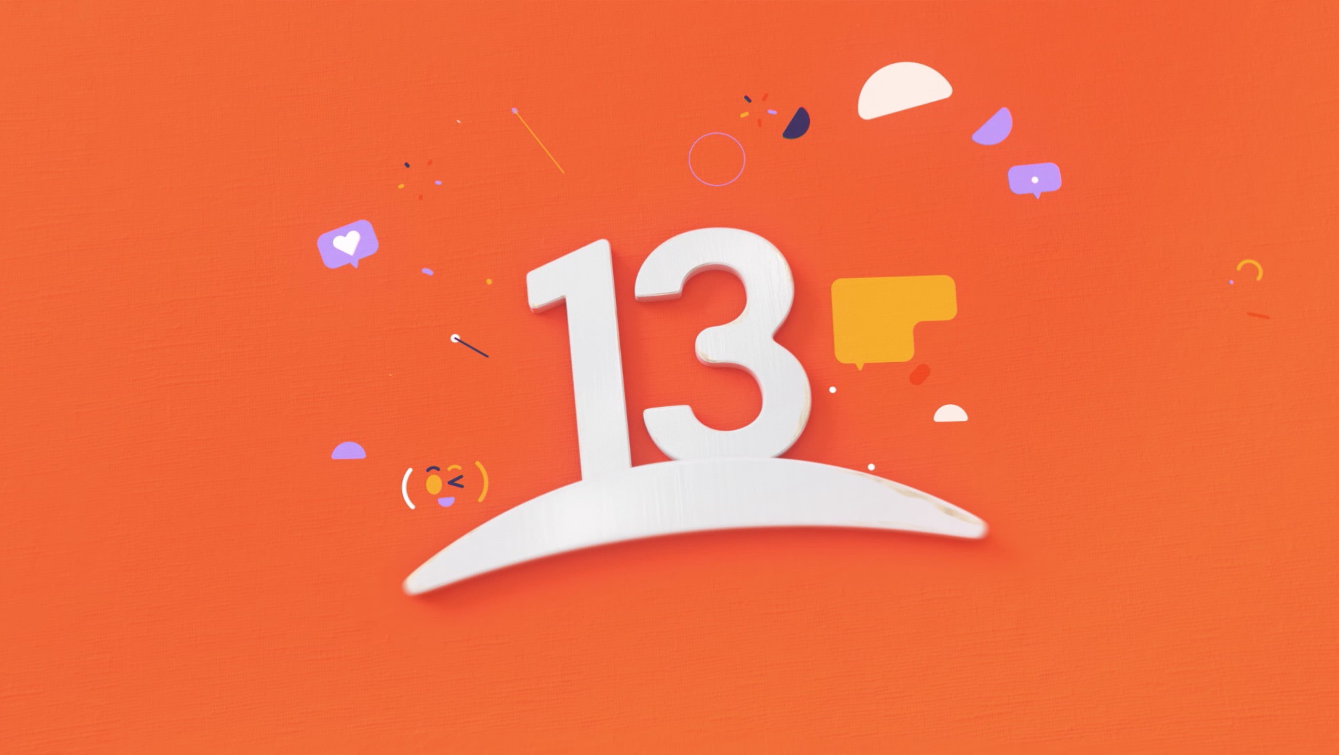Canal 13 2018 branding and logo refresh by Feels