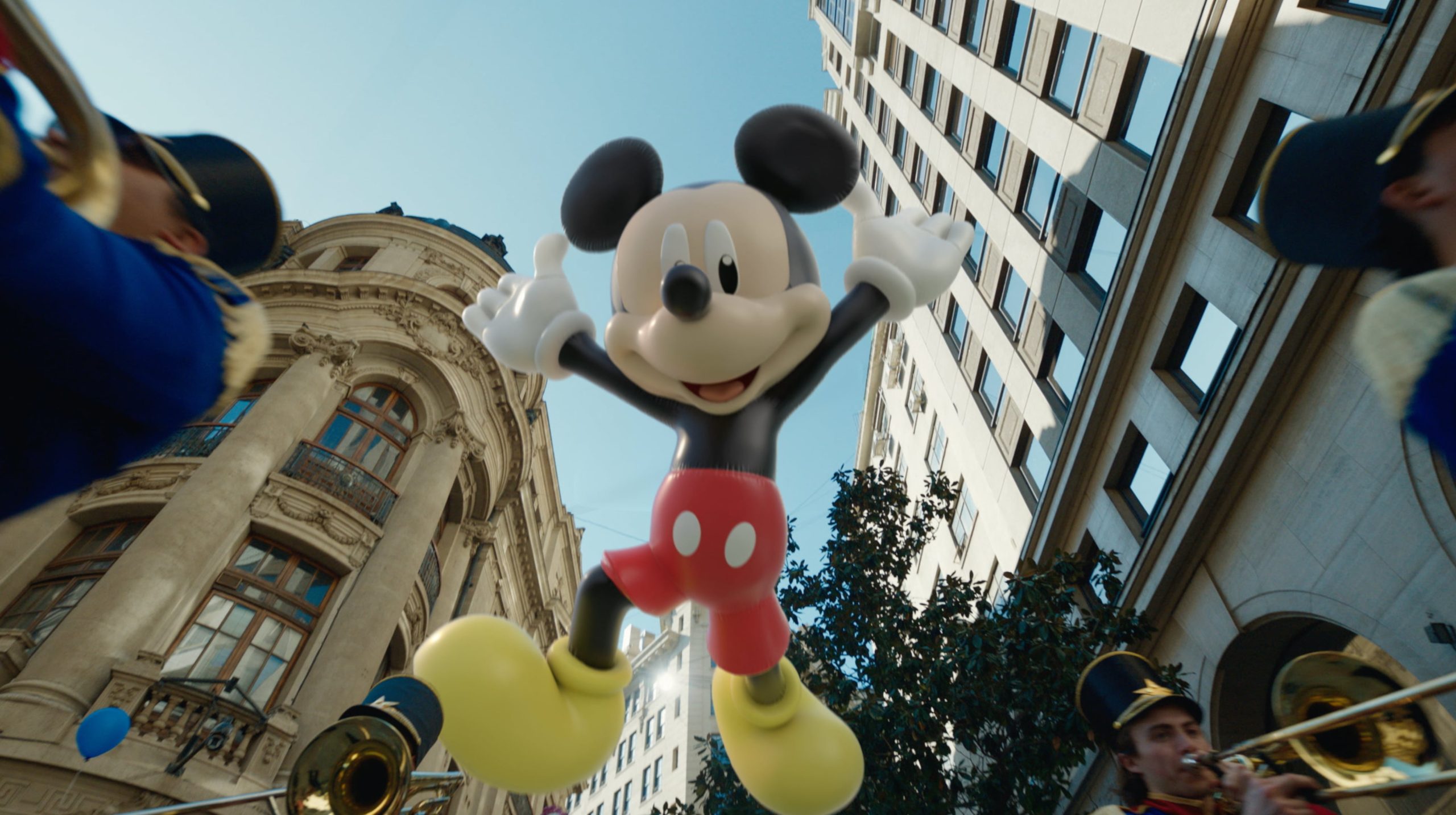 Paris Disney 100 Years Parade with 3D characters by Feels
